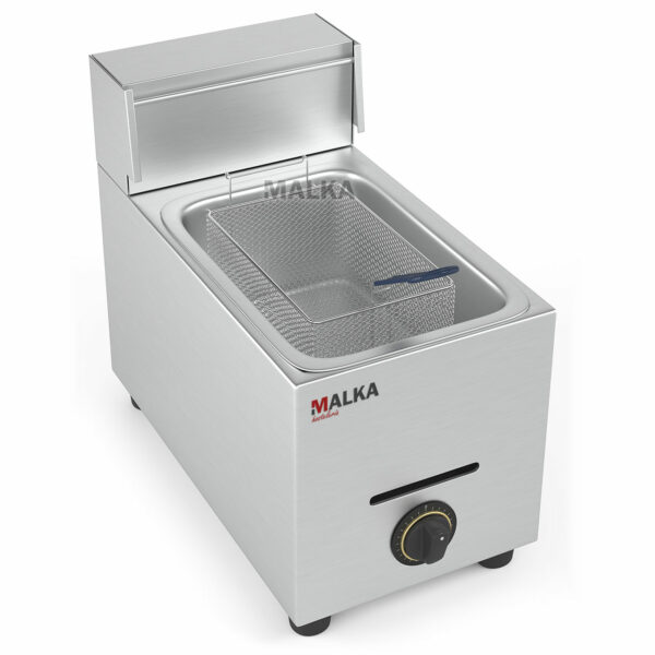 Freidora de gas de 7 litros Malka FGS07 - Interior